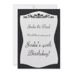 Vintage Background - Birthday Party Invitation