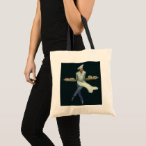 Vintage Baker with Pastries and other Desserts Bags