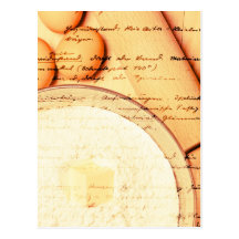 Vintage baking post card