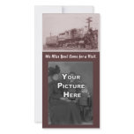 Vintage Baldwin Locotive Photocard Photo Card