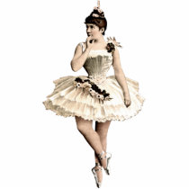 Vintage Ballerina Ornament