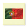 Vintage Bandeira Portuguesa por Fás de Portugal Refrigerator Magnet
