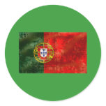 Vintage Bandeira Portuguesa por Fás de Portugal Sticker