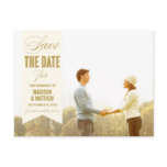 VINTAGE BANNER | SAVE THE DATE ANNOUNCEMENT postcards