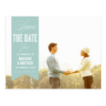 VINTAGE BANNER | SAVE THE DATE ANNOUNCEMENT POSTCARDS