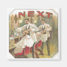 Vintage Barber Magnets