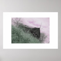 Vintage Barn setting Print