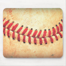 Vintage baseball ball mousepads