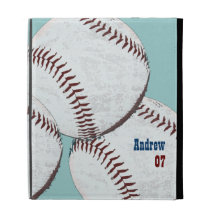 vintage baseball balls personalized case iPad cases