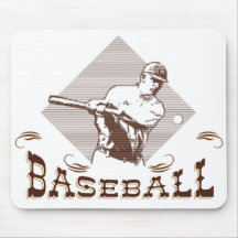 Vintage Baseball Mousepad