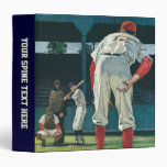 Vintage Baseball Players Binder