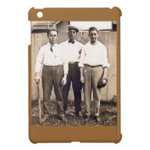 Vintage Baseball Players in the Neighbourhood