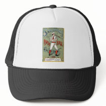 Vintage Baseball Print Hat