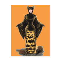 Vintage Bat Costume Post Cards