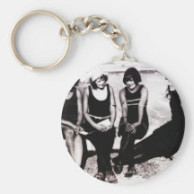 Vintage Bathing Beauties Key Chains