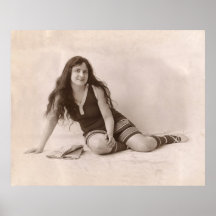 Vintage Bathing Suits Poster - 1780218-1