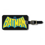 Vintage Batman Logo 2 luggage tags