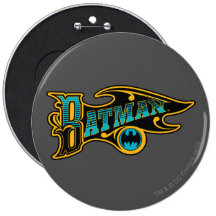 Vintage Batman Logo Buttons
