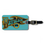 Vintage Batman Logo luggage tags