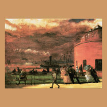 Vintage Battery Park c. 1902-4 invitations