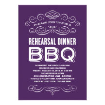 VINTAGE BBQ | REHEARSAL DINNER BBQ INVITE