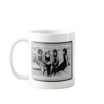 Vintage Beach Beauties Photo Mugs
