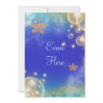 Vintage beach shells elegant wedding