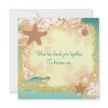 Vintage Beach wedding elegant party theme Personalized Invite