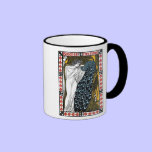 Vintage Beautiful American art nouveau mugs