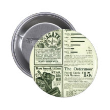 Vintage Beauty Ads Button