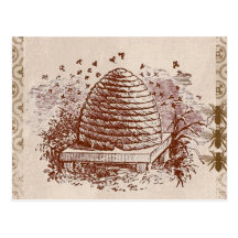 Vintage Beehive Beekeeping Post Cards