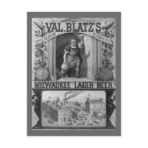 Vintage Beer Ad Postcards