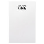 Vintage Beer Pong King stationery