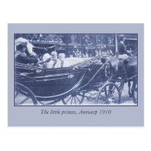Vintage Belgian Royal Family in Antwerp, 1910 Post Cards