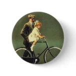 Vintage Bicycle Ad :  Triumph Cycles Pinback Button