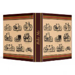 Vintage Bicycle Avery Binder