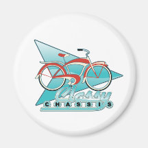 Vintage Bicycle Fridge Magnet