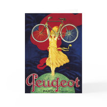 Vintage Bicycle Gifts - Cycles Peugeot Cards