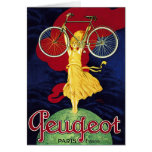 Vintage Bicycle Gifts - Cycles Peugeot Cards