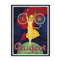 Vintage Bicycle Gifts - Cycles Peugeot Post Cards