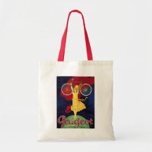 Vintage Bicycle Gifts - Cycles Peugeot Tote Bags
