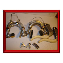 Vintage bicycle parts 13 postcards