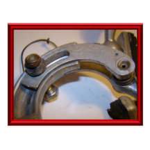 Vintage bicycle parts 18 postcard
