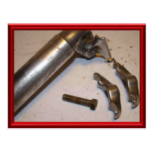 Vintage bicycle parts 22 post card