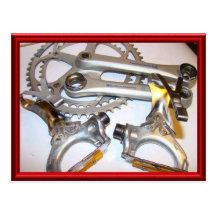 Vintage bicycle parts 7 post cards