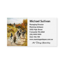 Vintage Bicycle Ride in the Country Business Card Templates