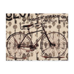 Vintage Bicycle Steampunk design Post Cards