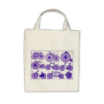 Vintage Bicycles Canvas Bags