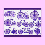 Vintage Bicycles postcards