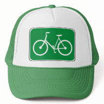Vintage Bike Sign Trucker Hats